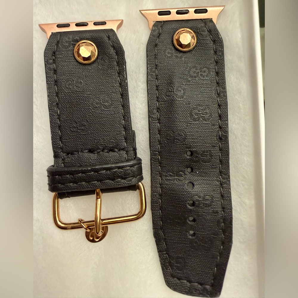 Spark*l Upcycled Black Coated Canvas Micro GG-Size 2
